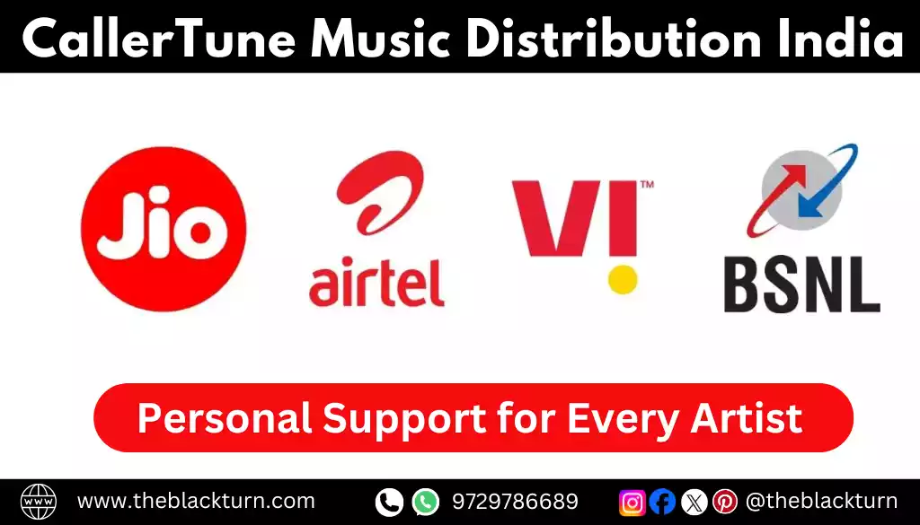 CallerTune Music DISTRIBUTION INDIA with Personal Support for India