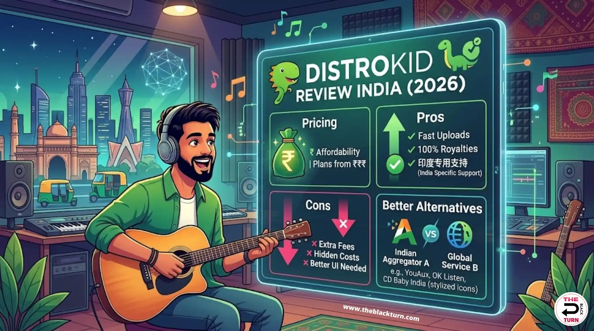 DistroKid Review India 2026: Pricing, Pros, Cons & Better Alternatives