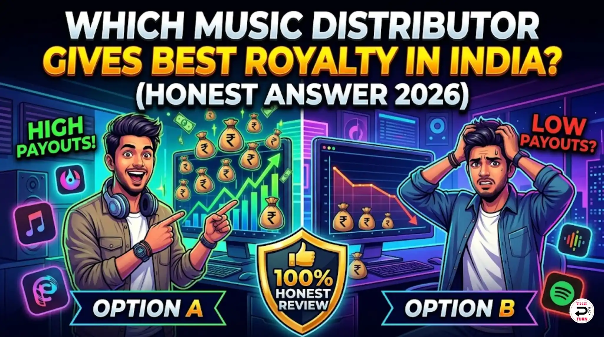 Which Music Distributor Gives Best Royalty in India? (Honest Answer 2026)