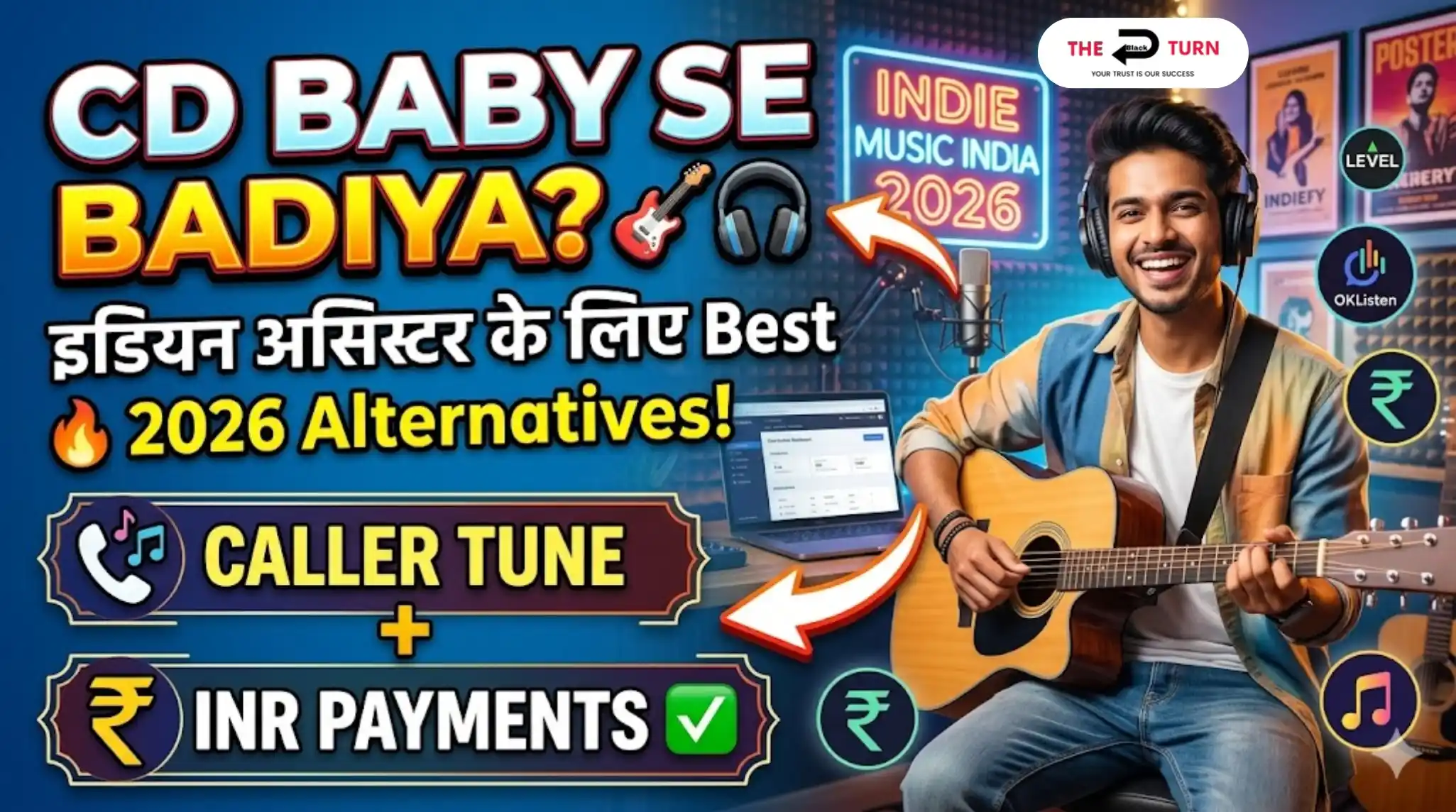 CD Baby Alternative for Indian Artists 2026 (Caller Tune + INR)