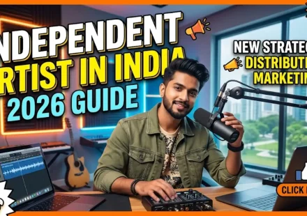 How to become an independent music artist in India 2026 complete roadmap showing equipment budget recording setup distribution and monetization steps for indie musicians