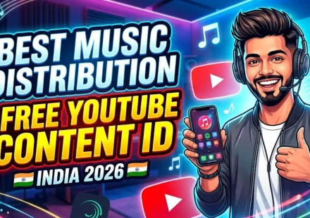 Best music distribution with free YouTube Content ID India 2026 comparison showing which distributors include Content ID and the combo with caller tune JioSaavn for Indian artists