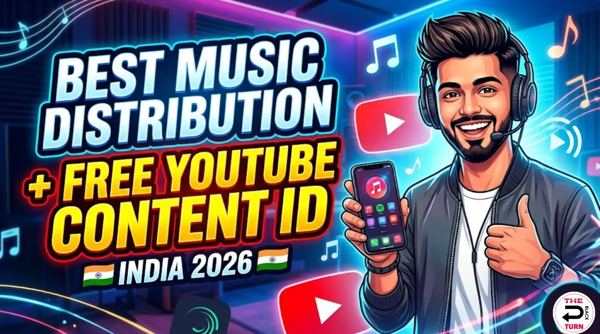 Best Music Distribution With Free YouTube Content ID in India (2026)