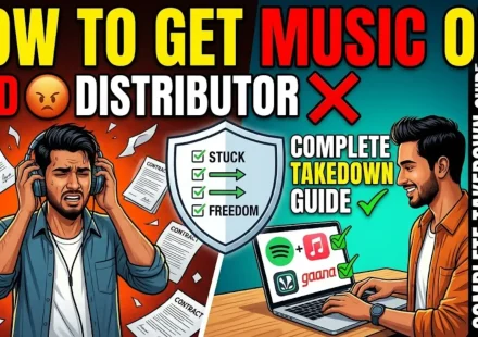 How to get music off bad distributor India 2026 complete takedown guide distributor-specific processes force removal Spotify direct takedown re-release strategy