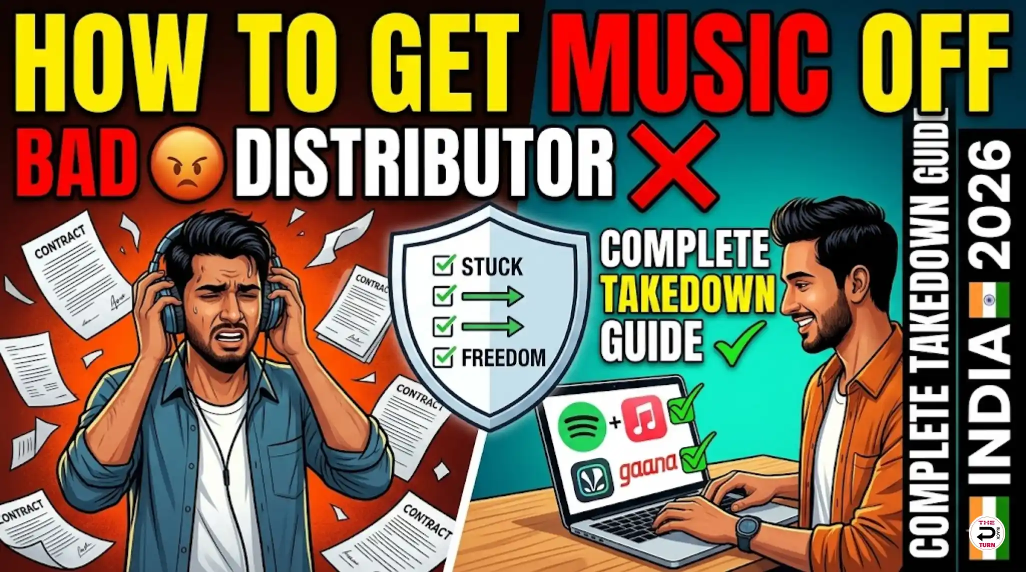 How to Get Music Off Bad Distributor India 2026 (Complete Takedown Guide)