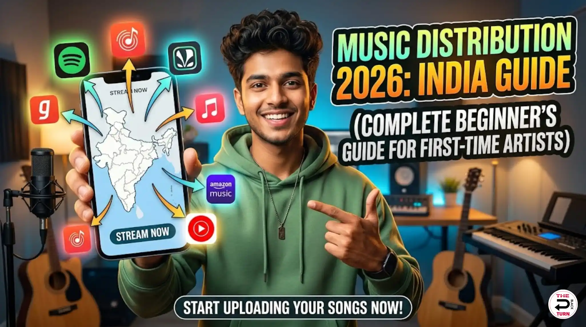 Music Distribution for First-Time Artists in India 2026 (Complete Beginner Guide)