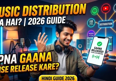 Music distribution kya hai aur apna gaana kaise release kare, Hindi guide 2026