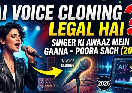 kisi singer ki ai voice mein gaana banana legal hai ya nahi india 2026