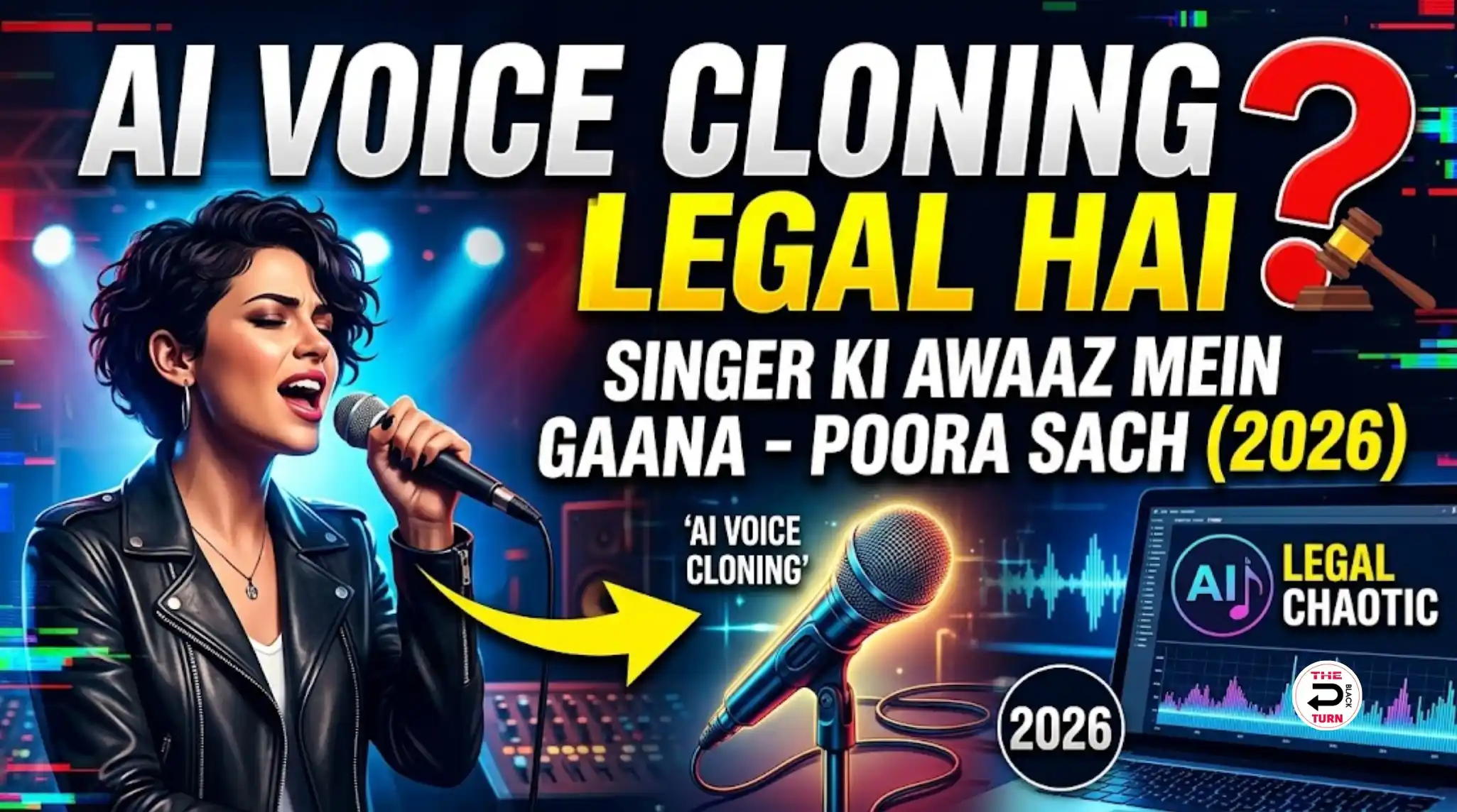 AI Voice Cloning Legal Hai? Kisi Singer Ki Awaaz Mein Gaana Banane Ka Poora Sach (2026)