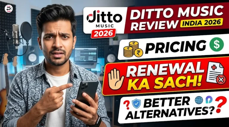Ditto Music Review India 2026: Pricing, Renewal Ka Sach Aur Better Alternatives