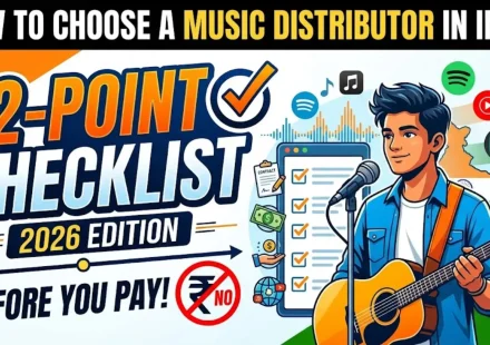 how to choose the best music distributor in india 12 point checklist