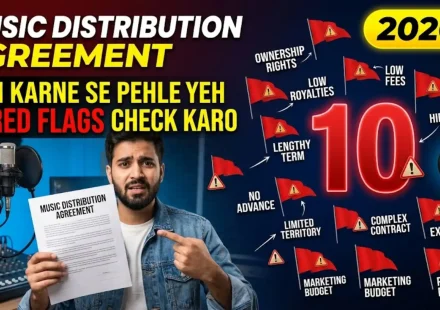 music distribution agreement sign karne se pehle 10 red flags check kare