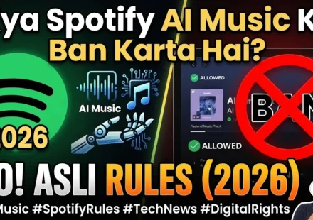 spotify aur streaming platforms ke ai music rules kya allowed hai 2026