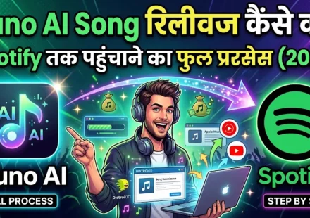 suno ai se banaya gaana spotify par release karne ka step by step process 2026