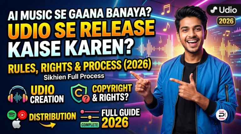 Udio Se Banaya Gaana Release Kar Sakte Hain? Rules, Rights Aur Full Process (2026)