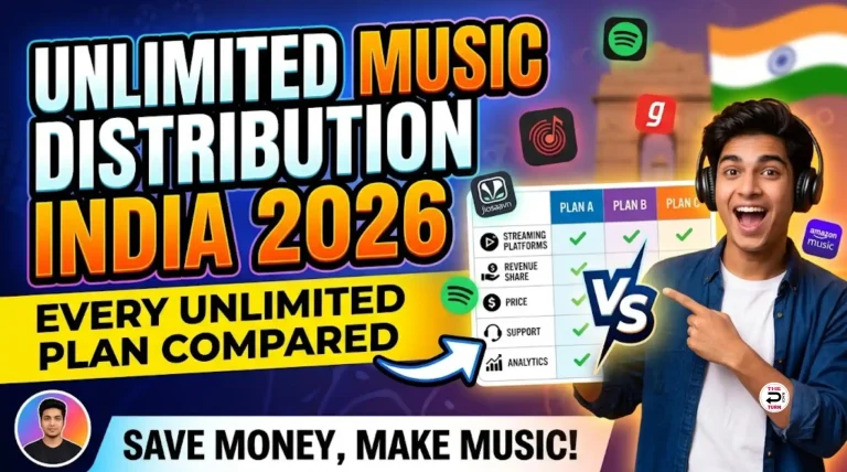 Unlimited Music Distribution India 2026: Every Unlimited Plan Compared