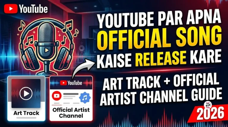 YouTube Par Apna Official Song Kaise Release Kare: Art Track + Official Artist Channel Guide (2026)