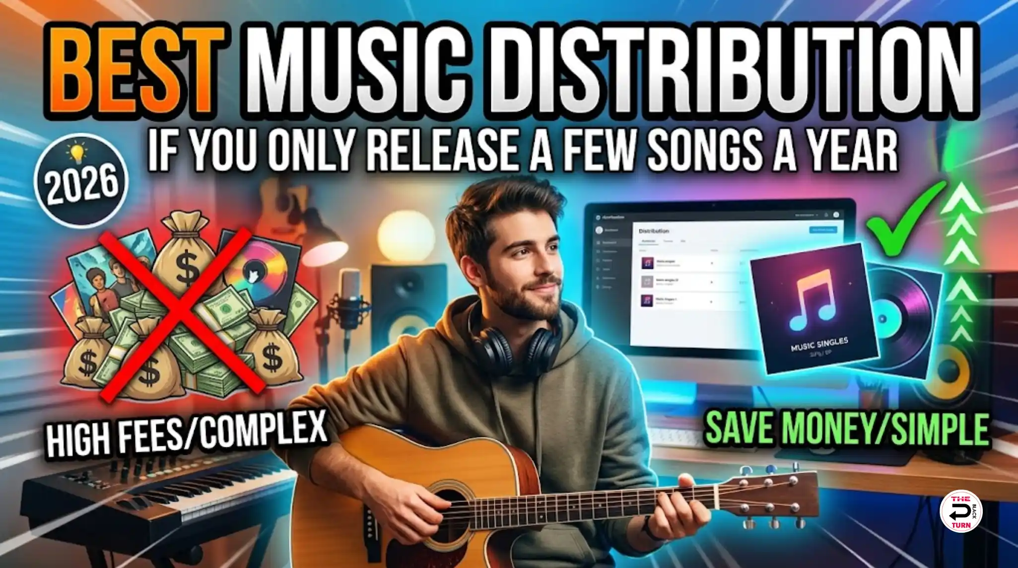 The Best Music Distribution If You Only Release a Few Songs a Year (2026)