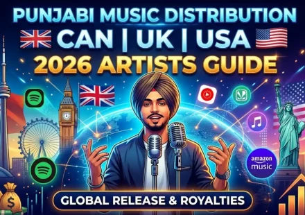 punjabi music distribution guide for diaspora artists in canada uk and usa 2026