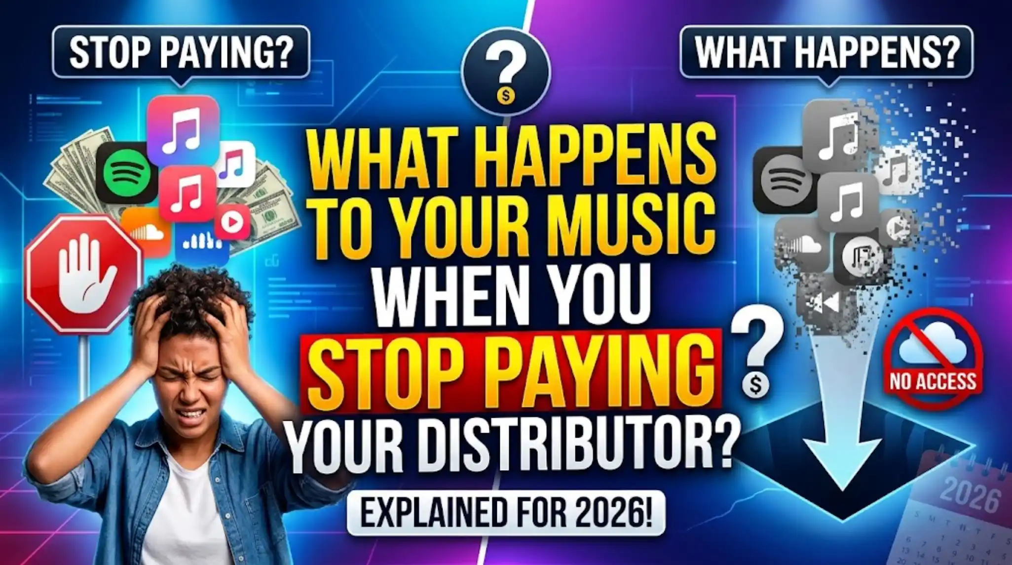What Happens to Your Music When You Stop Paying Your Distributor? (2026)