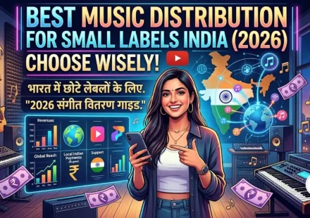 Best music distribution for small labels in India, unlimited artists lifetime 2026
