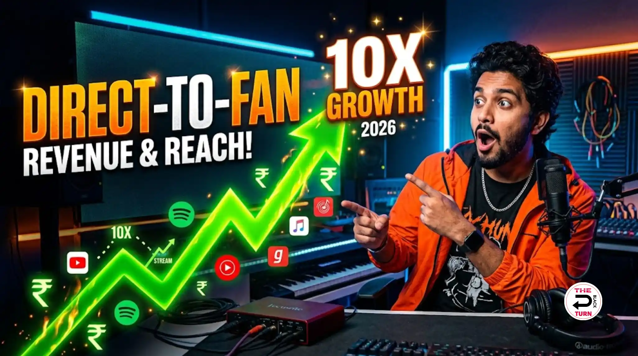 Direct-to-Fan: Streaming Se 10x Zyada Kaise Kamaye? (India Guide 2026)