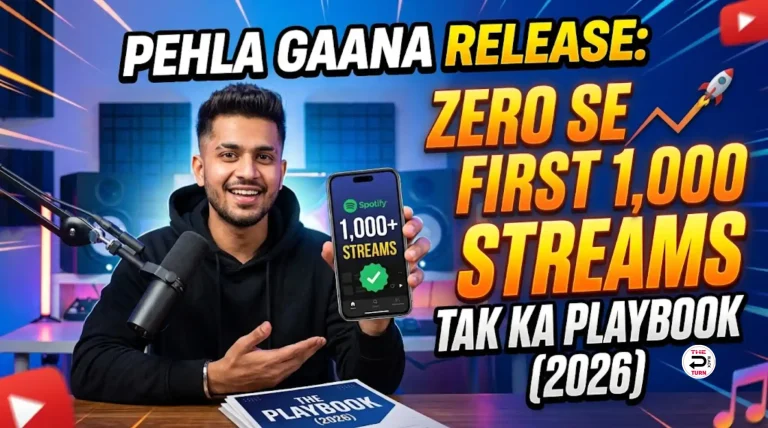 Pehla Gaana Release: Zero Se First 1,000 Streams Tak Ka Playbook (2026)