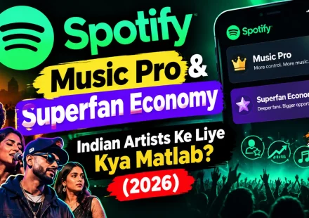 Spotify Music Pro aur superfan economy Indian artists ke liye kya matlab 2026