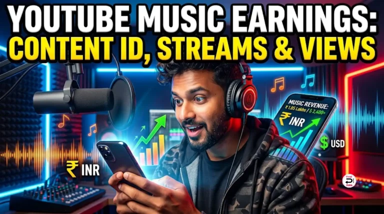 YouTube Se Music Artist Kitna Kamata Hai? Content ID, Streams & Views (2026)