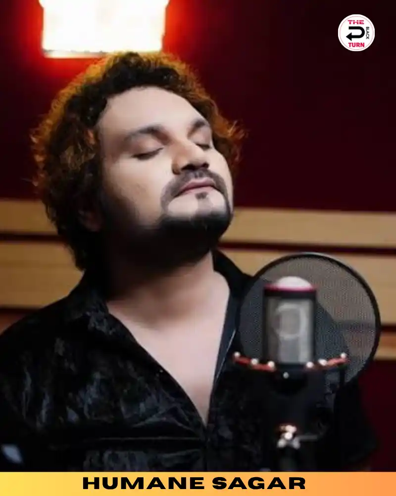 The Black turn - Home Odia singer Humane Sagar recording in studio, distributed by The Black Turn